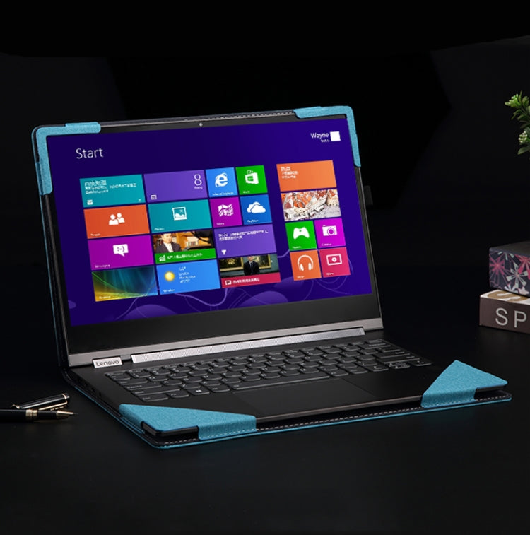 Laptop Leather Anti-Fall Protective Case – Leather, Non-slip, For Lenovo XiaoXin Pro 14 2021, For Lenovo YOGA 14s 2021