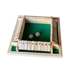 Parent-Child Four-Sided Flop Board Game, Green Velvet, Red Velvet, Four Color Velvet Green Velvet