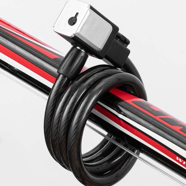 BG-0518 Mountain Bike Portable Anti-Theft Bold Cable Lock, Length:, 1.5m With Lock Frame, 1.8m With Lock Frame – Anti-Scratch, Wear-resistant