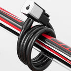 BG-0518 Mountain Bike Portable Anti-Theft Bold Cable Lock, Length:, 1.5m With Lock Frame, 1.8m With Lock Frame – Anti-Scratch, Wear-resistant