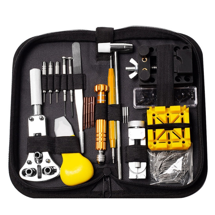 Watch Repair And Disassembly Tool Set, 30 PCS / Set, 31 PCS / Set, 39 PCS / Set, 148 PCS / Set, 404 PCS / Set, 406 PCS / Set – Wear-resistant, Leather 148 PCS Set