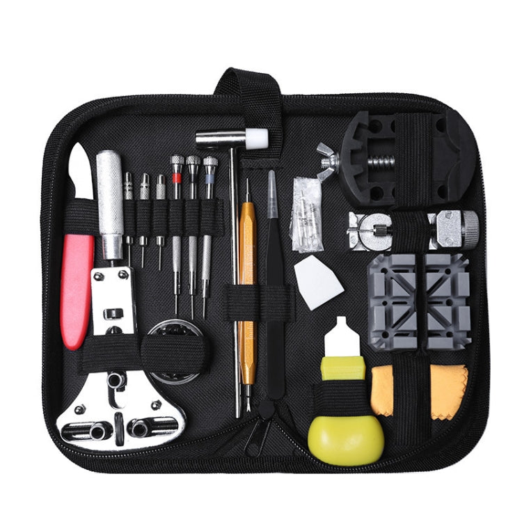 Watch Repair And Disassembly Tool Set, 30 PCS / Set, 31 PCS / Set, 39 PCS / Set, 148 PCS / Set, 404 PCS / Set, 406 PCS / Set – Wear-resistant, Leather 39 PCS Set