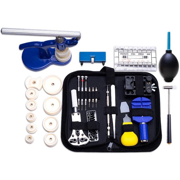 Watch Repair And Disassembly Tool Set, 30 PCS / Set, 31 PCS / Set, 39 PCS / Set, 148 PCS / Set, 404 PCS / Set, 406 PCS / Set – Wear-resistant, Leather 406 PCS Set