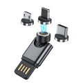 USB Portable Magnetic Adapter, Random Colors Delivery, Data Function, Charging Function Data Function