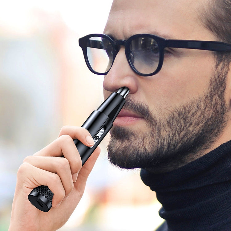YD-112 Electric Nasal Hair Cutting Shear, Style:, Nose Hair Device+Shaver – Waterproof