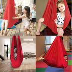 Kids Elastic Hammock Indoor Outdoor Swing, Size:, 1x2.8m (Red), 1x2.8m (Green), 1x2.8m (Dark Blue), 1x2.8m (Purple), 1x2.8m (Sky Blue), 1x2.8m (Silver Gray), 1x2.8m (Black), 1.5x2.8m (Red), 1.5x2.8m (Green), 1.5x2.8m (Dark Blue), 1.5x2.8m (Purple)......
