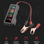 12V Automotive Battery Tester Fault Diagnosis Instrument, Clip – Durable Build, Easy to Use