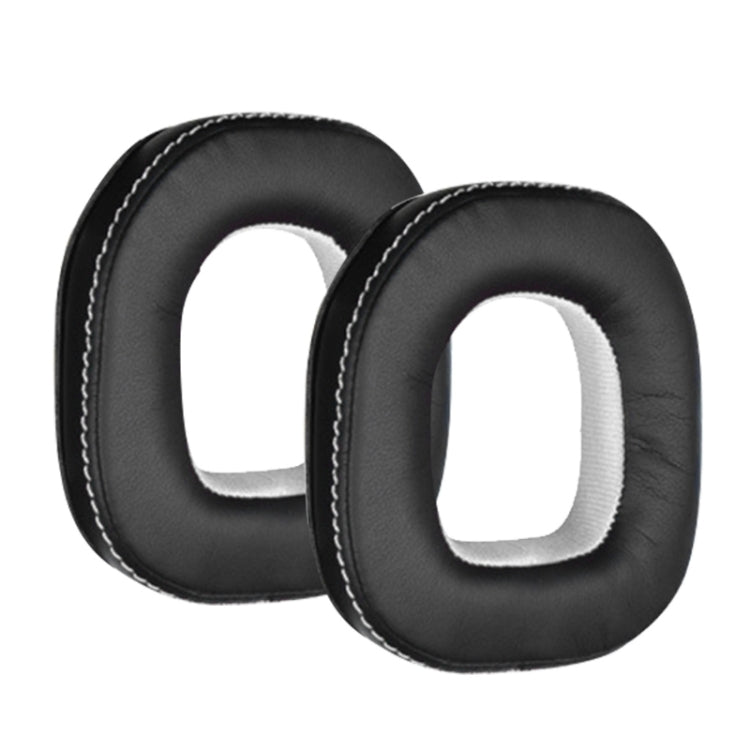 2pcs Sponge Earpad For Logitech Astro A50 Gen3/Gen4 Headset Black+White