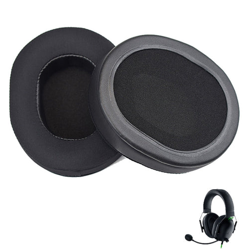 1 Pair Earpads For Razer BlackShark V2 X / V2 USB Headset, Color: Black...