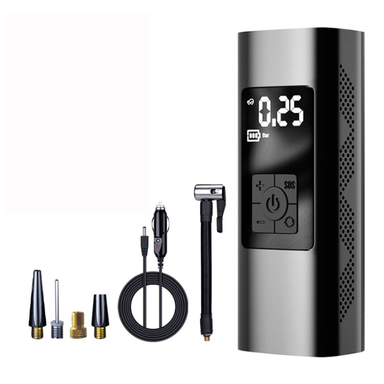 Car Portable Digital Display Electric Air Pump, 2712 Wired Version, 2712 Wireless Version 6000 mAh, L2775 Wired Version, L2775 Wireless Version 4000 mAh 2712 Wired Version
