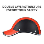 BSDDP A0322 Summer Half Helmet Lightweight Safety Helmet, BSDDP A0322 (Black), BSDDP A0322 (Blue), BSDDP A0322 (Red), BSDDP A0322 (Orange) – Wear-resistant