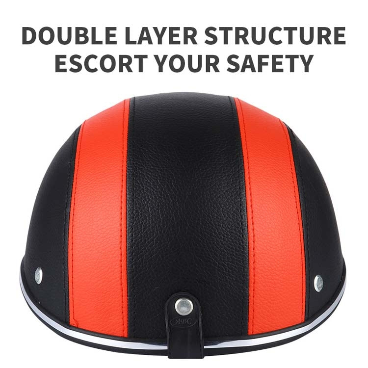 BSDDP A0322 Summer Half Helmet Lightweight Safety Helmet, BSDDP A0322 (Black), BSDDP A0322 (Blue), BSDDP A0322 (Red), BSDDP A0322 (Orange) – Wear-resistant