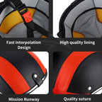 BSDDP A0322 Summer Half Helmet Lightweight Safety Helmet, BSDDP A0322 (Black), BSDDP A0322 (Blue), BSDDP A0322 (Red), BSDDP A0322 (Orange) – Wear-resistant