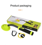 HS-07 Handheld Treasure Hunt Metal Detector Positioning Rod, Orange, Green