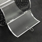 Stainless Steel Roasting Cage Oven Peanut Chestnut Cage, A Type 12 x18cm, B Type 14 x18cm, C Type 12 x 23cm, D Type 14 x 23cm