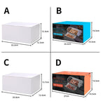 Stainless Steel Roasting Cage Oven Peanut Chestnut Cage, A Type 12 x18cm, B Type 14 x18cm, C Type 12 x 23cm, D Type 14 x 23cm