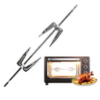 Stainless Steel Roast Chicken Skewer Cook Oven BBQ Grilled Fork, BBQ Grilled Fork BBQ Grilled Fork