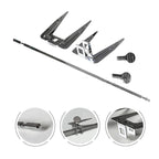 Stainless Steel Roast Chicken Skewer Cook Oven BBQ Grilled Fork, BBQ Grilled Fork