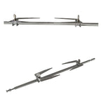 Stainless Steel Roast Chicken Skewer Cook Oven BBQ Grilled Fork, BBQ Grilled Fork