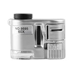 9595 60X LED Light UV Light Mini Microscope, 9595 9595
