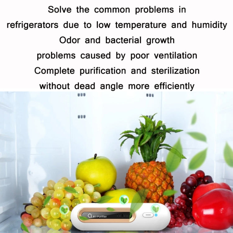 M9 Mini Ozone Sterilizer Home Refrigerator Deodorizer, M9 Ozone Sterilizer – Durable Build, Easy to Use