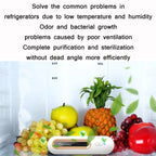 M9 Mini Ozone Sterilizer Home Refrigerator Deodorizer, M9 Ozone Sterilizer – Durable Build, Easy to Use