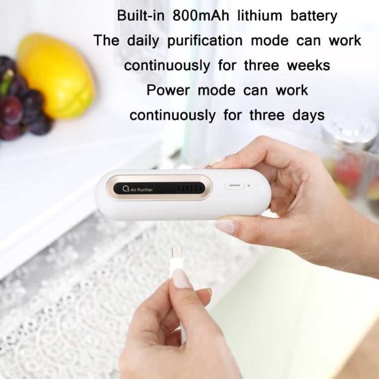 M9 Mini Ozone Sterilizer Home Refrigerator Deodorizer, M9 Ozone Sterilizer – Durable Build, Easy to Use