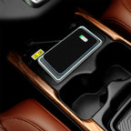C1-PRO 2 In 1 Car Wireless Charging Anti-Slip Pad With Luminous For AirPods / iPhone, C1PRO Black