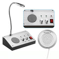 ZHUDELE ZDL-9908 Window Two-way Walkie-talkie Bank/Hospital/Station/Counter Microphone Amplifier,EU Plug, EU Plug, UK Plug, US Plug EU Plug