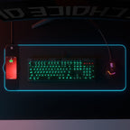 K9186 Multifunctional RGB Lighting Mouse Pad With Wireless Charger – TPU