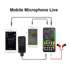 Voice Changer Game Live Broadcast Mobile Computer Sound Card, i9, i9 Set, K9, K9 Set