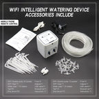 WD-01ADE WIFI Gardening Drip Irrigation Controller, Double Pump 15 Pots, Double Pump 20 Pots