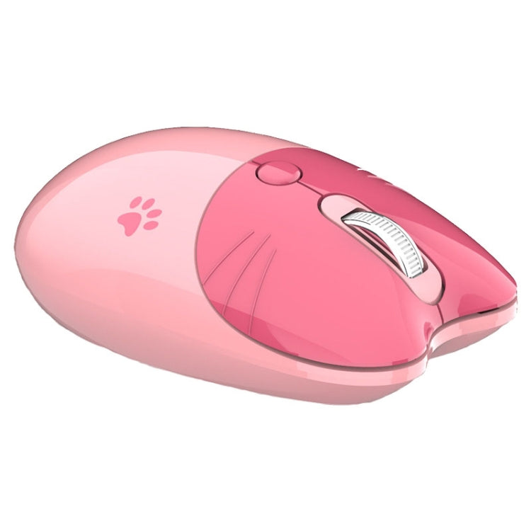 M3 3 Keys Cute Silent Laptop Wireless Mouse, Spec:, Wireless Version (Vitality Pink), Wireless Version (Milk Tea), Bluetooth Wireless Version (Milk Tea), Bluetooth Wireless Version (Pink), Bluetooth Wireless Version (Red)... – Bluetooth Bluetooth Wireless Version (Pink)