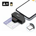 Rocketek CSCR3 Smart CAC Card Reader Type-C Bank Tax Declaration SIM Card/IC Card ID Card Reader – Durable Build, Easy to Use Default Title