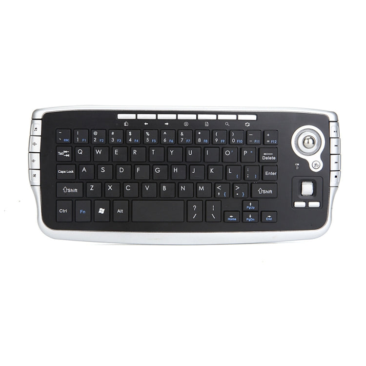 MY-10 2.4G 78 Keys 1200 DPI Mini Wireless Trackball Keyboard Wireless Keyboard And Mouse Set – Ultra-thin Default Title