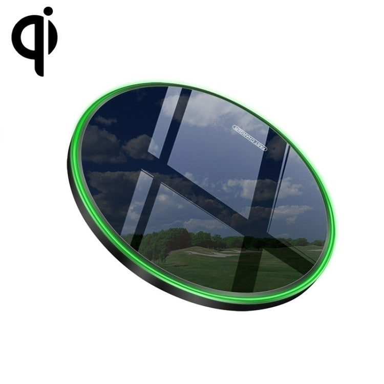 Wireless Charger – Fast Charging Mirror Black