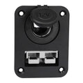 Andersen Panel Large Current Plug With 12V Cigarette Lighter Panel Combination, PA5403 PA5403
