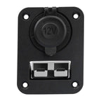 Andersen Panel Large Current Plug With 12V Cigarette Lighter Panel Combination, PA5403