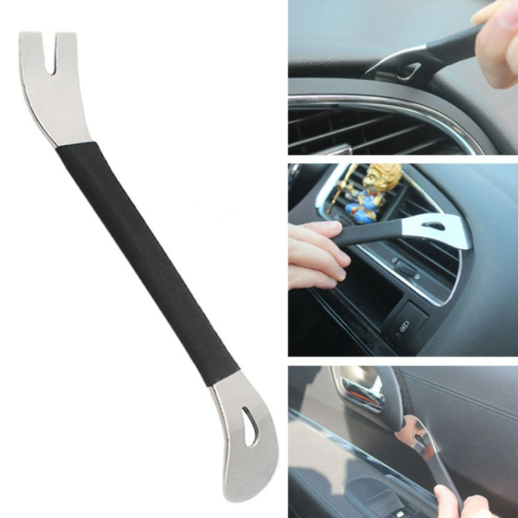 Car Stainless Ateel Audio Navigation Door Panel Crowbar, 2 PCS Stainless Steel 2 PCS Stainless Steel