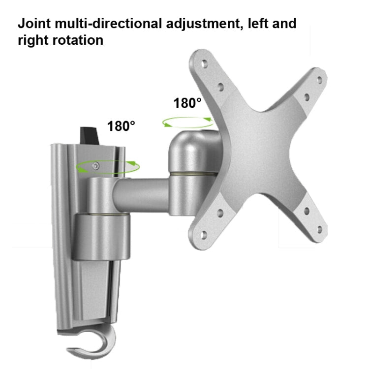 Gibbon Mounts L03 Computer Monitor Wall Mount Bracket Aluminum Alloy Quick Release TV Bracket – Aluminum Alloy