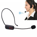 FM Microphone Wireless Headset Small Amplifier Head-Worn Microphone Default Title