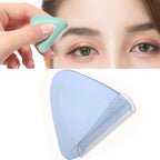 2 PCS/Box Small Triangular Eyebrow Trimmer, 2 PCS Purple + Green 2 PCS Purple + Green Purple + Green
