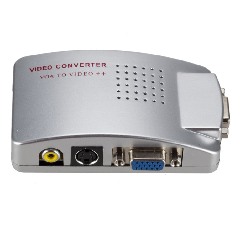 PC Converter Box VGA to AV Converter Video Switch Box – TPU