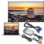PC Converter Box VGA to AV Converter Video Switch Box – TPU