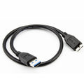 USB 3.0 Male To Micro USB HDD Data Cord For External Mobile HDD,Cable Length:1.8m – Data Transmission, Plug-and-play Default Title