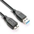 USB 3.0 Male To Micro USB HDD Data Cord For External Mobile HDD,Cable Length:1.8m – Data Transmission, Plug-and-play