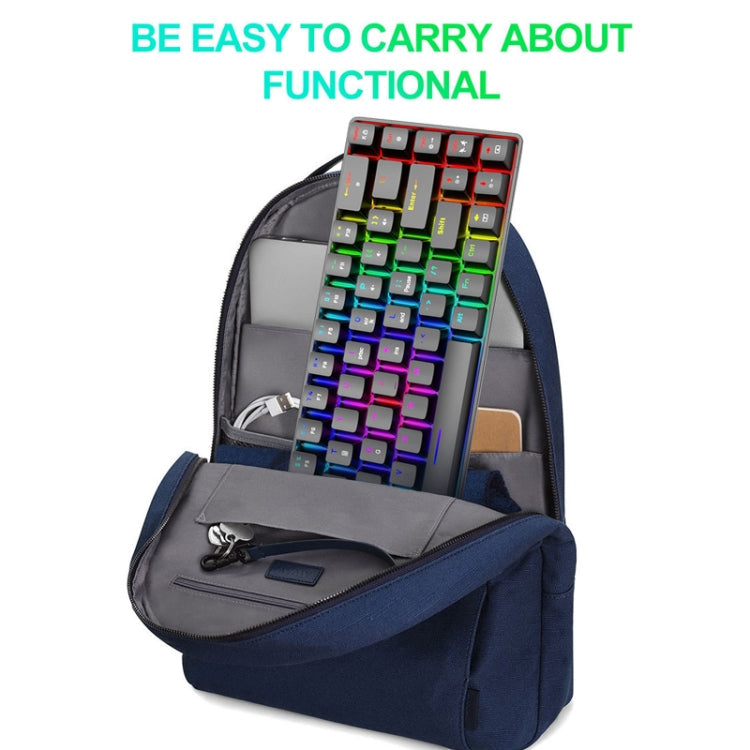 ZIYOU LANG T8 68 Keys RGB Luminous Gaming Mechanical Keyboard, Cable Length:1.6m, T8 Black Green Shaft, T8 Black Tea Shaft, T8 White Green Shaft, T8 White Red Shaft, T8 Blue Green Shaft, T8 Pink Green Shaft – Wear-resistant