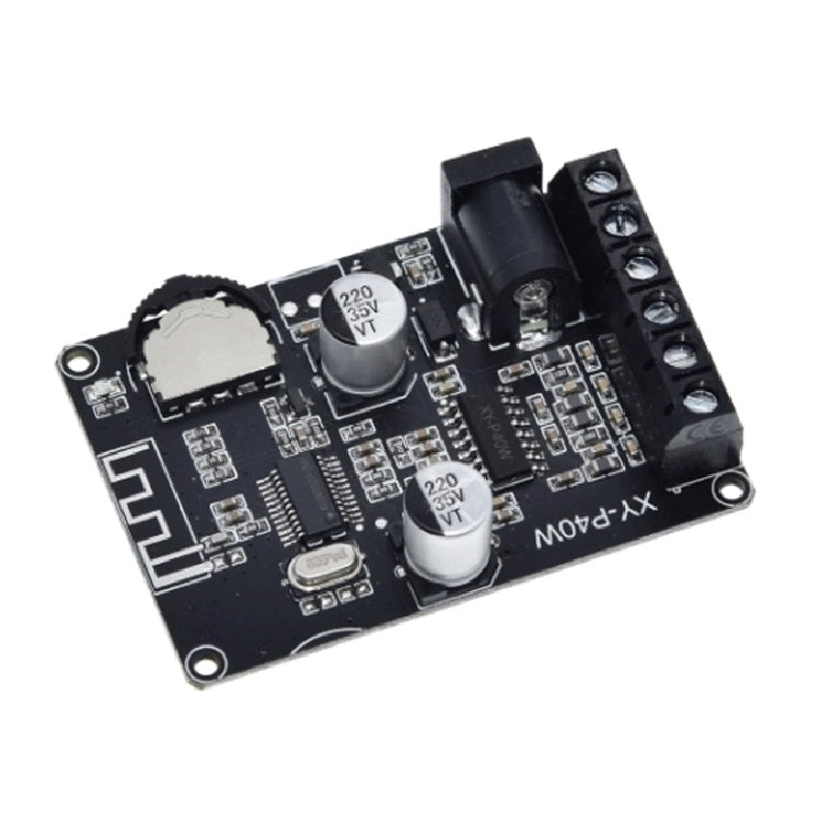 30W/40W Stereo Bluetooth Power Amplifier Plate 12V/24V High Power Digital Power Module, 30W/40W Bare Plate, 30W/40W With Acrylic Shell 30W 40W Bare Plate