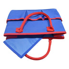 Large Capacity Foldable Polyester Stationery Storage Bag with Handles