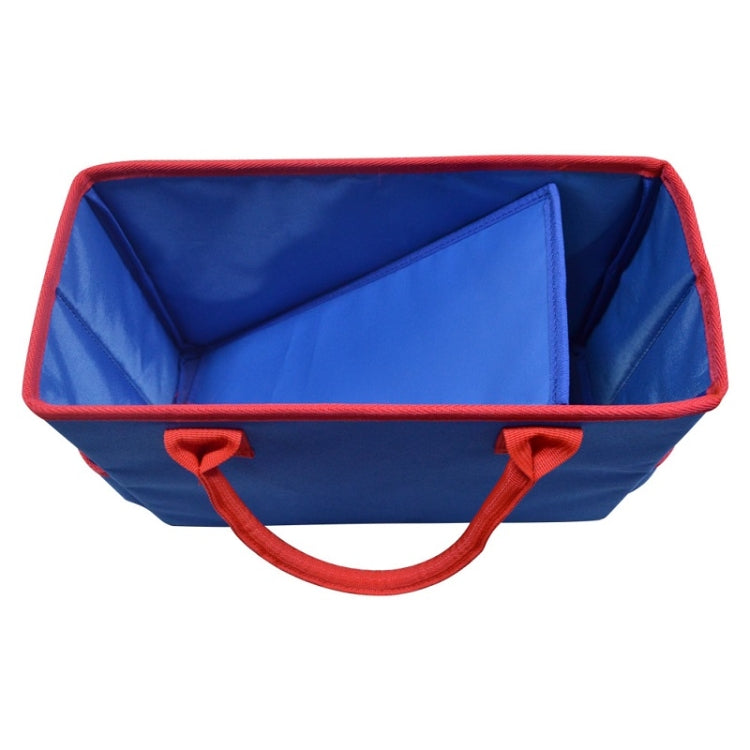 Large Capacity Foldable Polyester Stationery Storage Bag with Handles